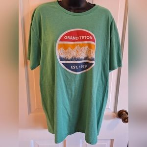 Grand Teton t-shirt, men's XL